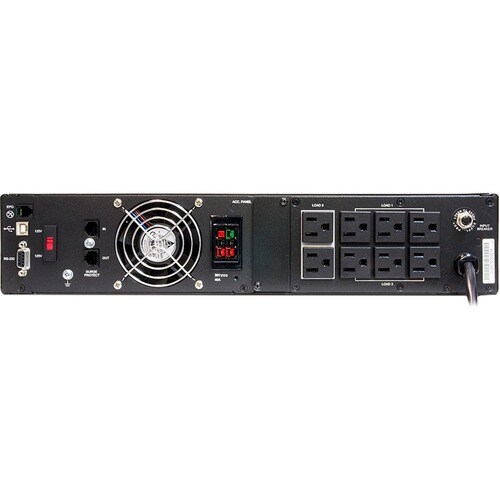 750VA/600W UPS AVR 120V LCD SNMP PRE-INSTALLED - E750RTXL2UNC - Image 2