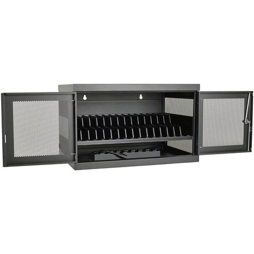 16 PORT CHARGING STATION CART AC CHROMEBOOKS LAPTOPS TABLETS - CSC16AC