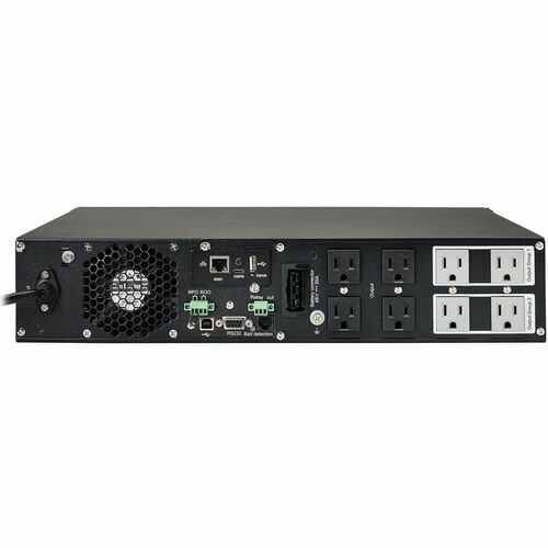 Eaton Tripp Lite Series SmartOnline 1500VA 1350W 120V Double-Conversion UPS - 8 Outlets, Extended Run, Network Card Included, LCD, USB, DB9, 2U Rack/Tower - 2U Tower/Rack/Wall Mountable - - SU1500RTXLCDN - Image 3
