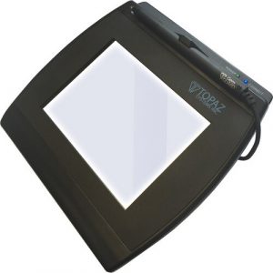 Topaz SignatureGem T-LBK766SE-WFB1-R Signature Pad - Backlit LCD - Active Pen LCD - Backlight T-LBK766SE-WFB1-R - T-LBK766SE-WFB1-R