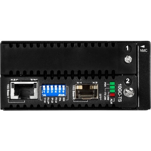 10G ETHERNET COPPER TO FIBER MEDIA CONVERTER W/ 10GBE SFP+ - ET10GSFP - Image 4