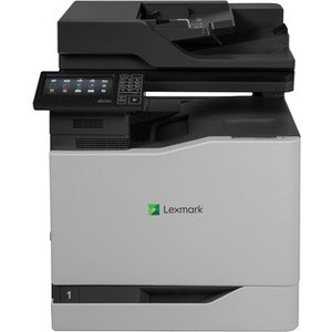 Lexmark CX820de Laser Multifunction Printer – Color – Copier/Fax/Printer/Scanner – 52 ppm Mono/52 ppm Color Print – 2400 x 600 dpi Print – Automatic Duplex Print – Up - 42KT120 - Image 2