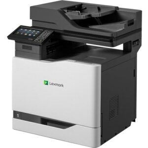 Lexmark CX820de Laser Multifunction Printer – Color – Copier/Fax/Printer/Scanner – 52 ppm Mono/52 ppm Color Print – 2400 x 600 dpi Print – Automatic Duplex Print – Up - 42KT120