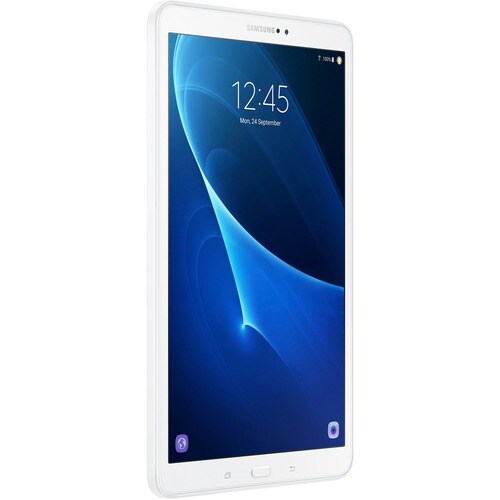 Samsung Galaxy Tab A SM-T580 Tablet - 10.1" - Samsung Exynos 4210 - 2 GB - 16 GB Storage - Android 6.0 Marshmallow - Pearl White - Cortex - SM-T580NZWAXAR