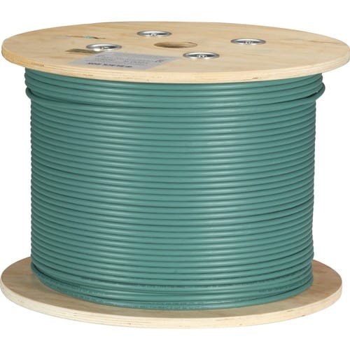 1000FT CAT6A 650MHZ SOLID BULK CABLE UTP CMP GREEN - C6ABC51-GN-1000 - Image 3