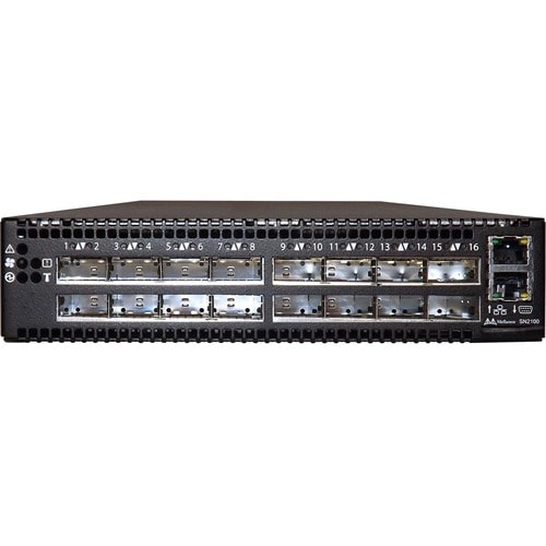 NVIDIA SPECTRUM BASED 40GBE 1U OPEN ENET SWITCH WITH MLNX-OS 16 QSFP28 MSN2100-BB2F - Image 2