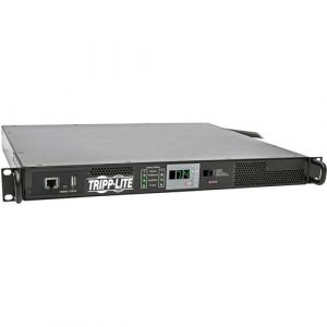 Eaton Tripp Lite Series 7.7kW Single-Phase 200-240V Monitored Automatic Transfer Switch PDU, Two 32A IEC309 32A Blue Inputs, 1 IEC309 32A Outlet, 1U - IEC 60309 32A BLUE - PDUMNH32HVAT