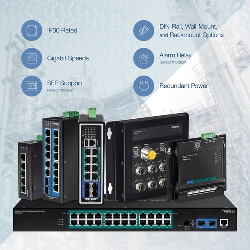 12PORT HARDENED INDUSTRIAL GB POE+ LAYER 2+ MANAGED DIN-RAIL SW - TI-PG1284I - Image 11