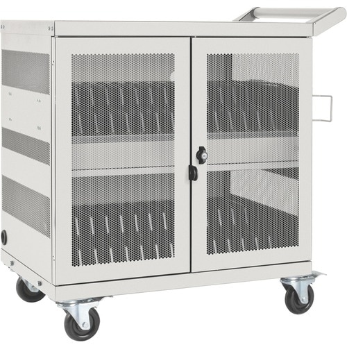32 PORT CHARGING STATION CART USB ANDROID TABLET IPAD WHITE - CSC32USBW - Image 2