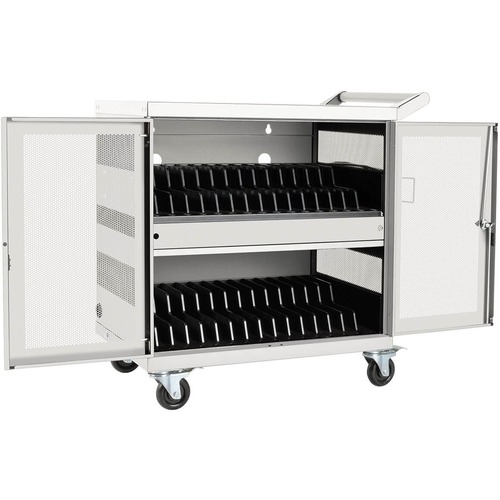 32 PORT CHARGING STATION CART USB ANDROID TABLET IPAD WHITE - CSC32USBW