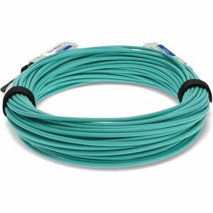 Addon 50M DELL AOC-QSFP-40G-50M FIBER COMPAT DAC TAA 40GBASE AOC 50M AOC-QSFP-40G-50M-AO