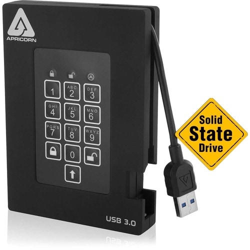 2TB FIPS VALIDATED AEGIS PADLOCK SSD USB 3 HW ENCRYPTED - A25-3PL256-S2000F - Image 6