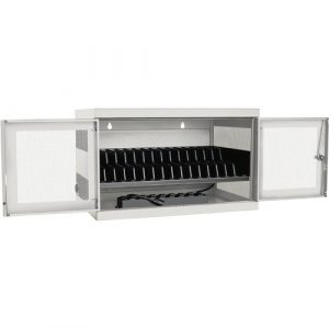 16 PORT CHARGING STATION CART AC CHROMEBOOKS LAPTOPS WHITE - CSC16ACW