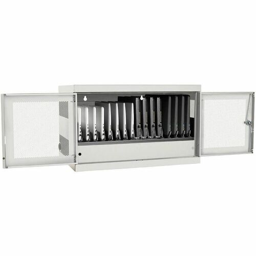 16 PORT CHARGING STATION CART AC CHROMEBOOKS LAPTOPS WHITE - CSC16ACW - Image 6