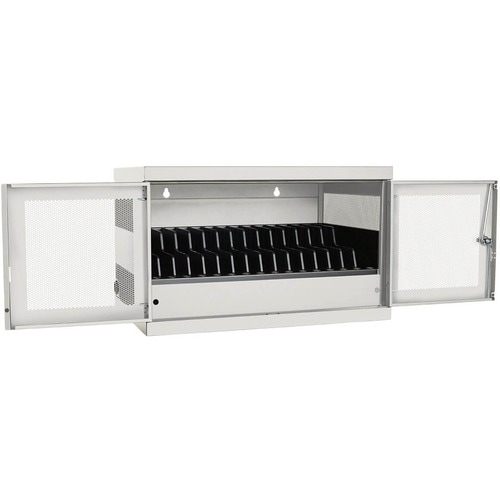 16 PORT CHARGING STATION CART AC CHROMEBOOKS LAPTOPS WHITE - CSC16ACW - Image 7