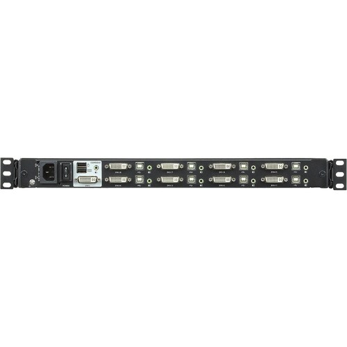 8PORT 17WIDE SCREEN LCD KVM DVI/ FULL HD 1080P - CL6708MW - Image 2