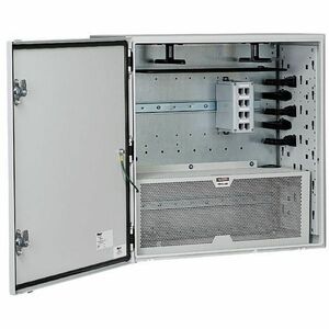 Panduit 24X 24 NEMA 4X P-CONF IND ZONE ENCLOSURE W BACKPLANE CABLE MGMT HI Z22C-6