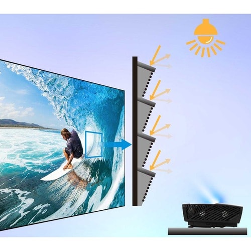 ViewSonic BCP120 120-Inch Home Theater Screen for Ultra Short Throw Projectors - BCP120 120-Inch Home Theater Screen for Ultra Short Throw Projectors BCP120 - Image 10