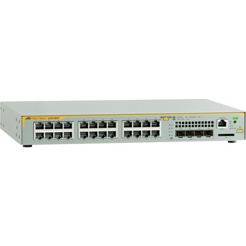 L2+ MANAGED 24X10/100/1000MBPS 4XSFP UPLINK SLOTS 1 IXED AC PS US - AT-X230-28GT-10