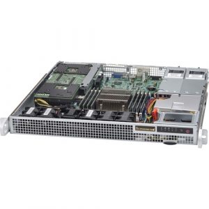 1U SC514 REDUNDANT PLATINUM 400 W PWS CHASSIS - CSE-514-R407W