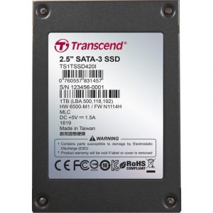 1TB SSD420 SSD SATA 3 2.5IN MLC IND - TS1TSSD420I
