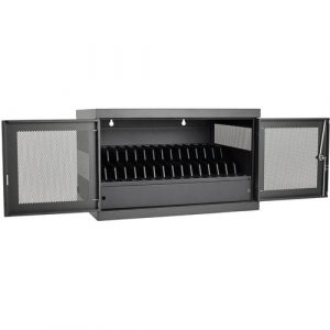 16-PORT USB CHARGING STATION WALLMOUNT CABINET SYNC IPAD GALAXY - CSC16USB