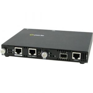 Perle SMI-1000-SFP - Gigabit Ethernet Standalone IP Managed Media Converter - 1 x Network (RJ-45) - Management Port - Gigabit Ethernet - 1000Base-BX, 10/100/1000Base-T - 0.10 km - - 5070171