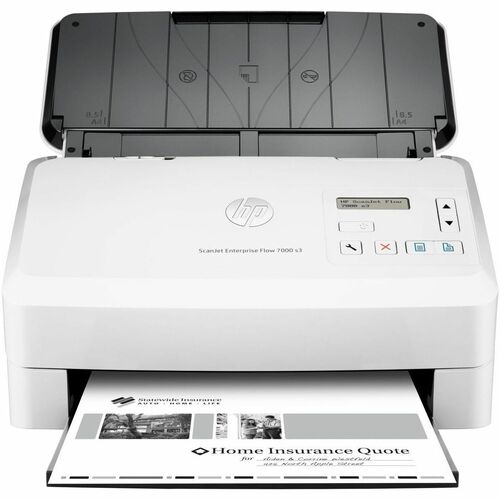 HP Scanjet 7000 s3 Sheetfed Scanner - 600 dpi Optical - 48-bit Color - 75 ppm (Mono) - 75 ppm (Color) - Duplex Scanning - USB *Typically for - L2757A#201 - Image 4