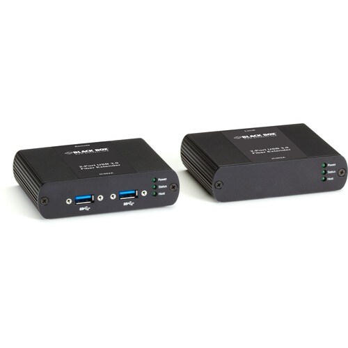 Black Box USB 3.0 Extender - Multimode, 2-Port - 2 x USB - 328.08 ft Extended Range IC502A-R2