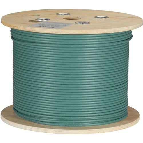 Black Box GigaTrue Cat.6a (F/UTP) Network Cable - 1000 ft Category 6a Network Cable for Network Device - First End: Bare Wire - Second End: Bare Wire - - C6ABC51S-GN-1000 - Image 2