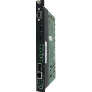 AMX H.264 Compressed Video over IP Encoder, PoE, SFP, HDMI, USB for Record, Card - Functions: Video Encoding, Video Recording, Audio Embedding - 1920 x 1080 - H.264 - FGN3132-CD