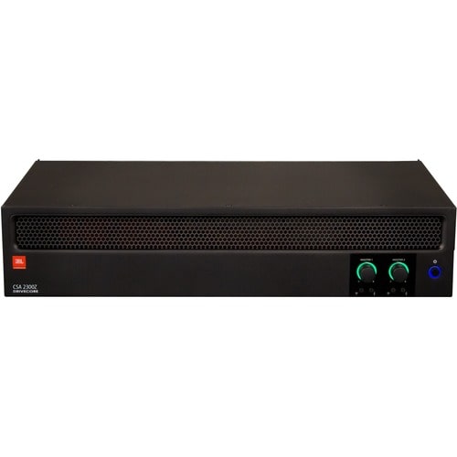 JBL Commercial 2300Z Amplifier - 600 W RMS - 2 Channel - Black - 0.5% THD - 20 Hz to 20 kHz - 220 W - Ethernet NCSA2300Z-0-US - NCSA2300Z-0-US - Image 3