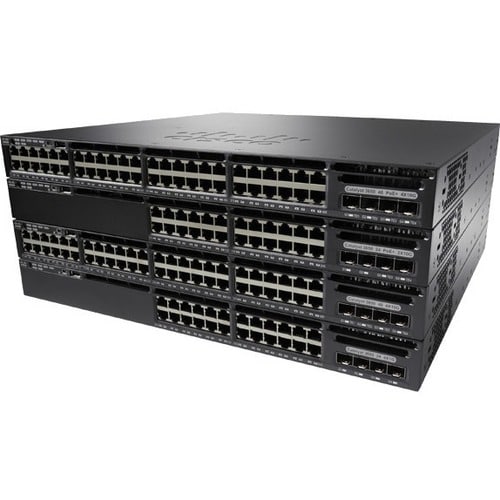 Cisco CERT REFURB 48PORT CAT3650 DATA 4X10G UPLINK LANBASE REMAN WS-C3650-48TQ-L-RF