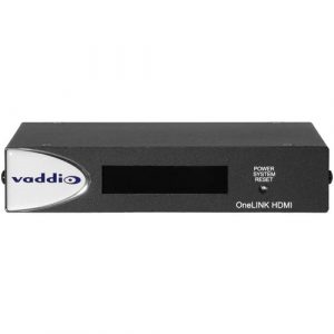 Vaddio OneLINK HDMI Camera Extension - For HDBaseT Conference Cameras - Video and Power Extender - 1 Output Device - 27.33 ft Range - 2 x Network (RJ-45) - 999-1105-043