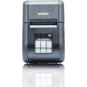Brother RuggedJet RJ-2150 Direct Thermal Printer - Monochrome - Portable - Label/Receipt Print - USB - Bluetooth - Wireless LAN - Battery Included - 0.50" Print Length x - RJ2150