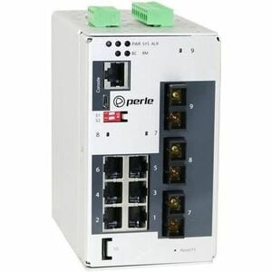 Perle Systems IDS509F3C2MD2SD80 6PORT MANAGED SWITCH GE RJ FE SC 2XMM SM80KM CTMP 07013950