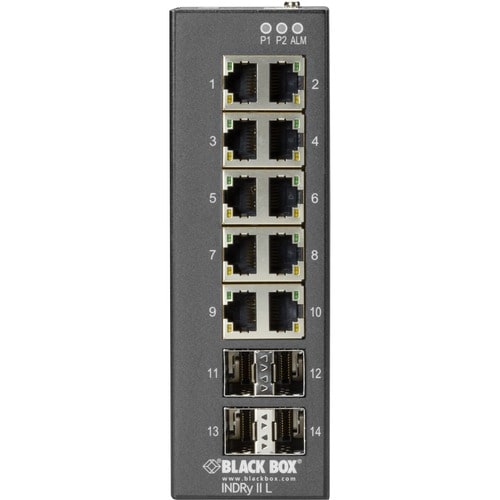14-PORT INDUSTRIAL GIGABIT ETHE RNET SWITCH MANAGED EXTREME TEMP. - LIG1014A - Image 2