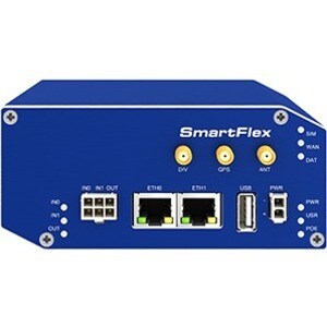B+B SmartWorx SmartFlex SR305 Cellular Modem/Wireless Router - 4G - LTE - 2 x Network Port - USB - Fast Ethernet - VPN Supported - Rail-mountable, Desktop - SR30509020 - Image 2