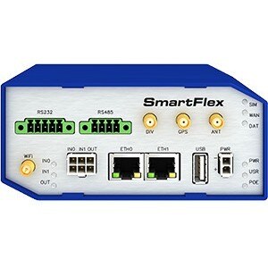 B+B SmartWorx SmartFlex SR305 Wi-Fi 4 IEEE 802.11a/b/g/n Cellular Modem/Wireless Router - 4G - LTE - 2.40 GHz ISM Band - 5 GHz UNII Band - 2 x - SR30510310