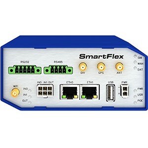 B+B SmartWorx SmartFlex SR305 Wi-Fi 4 IEEE 802.11a/b/g/n Cellular Modem/Wireless Router - 4G - LTE - 2.40 GHz ISM Band - 5 GHz UNII Band - 2 x - SR30518310