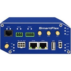 B+B SmartWorx SmartFlex SR305 Wi-Fi 4 IEEE 802.11a/b/g/n Cellular Modem/Wireless Router - 4G - LTE - 2.40 GHz ISM Band - 5 GHz UNII Band - 2 x - SR30510420