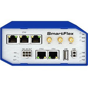 B+B SmartWorx SmartFlex SR305 Cellular Modem/Wireless Router - 4G - LTE - 2 x Network Port - USB - PoE Ports - Fast Ethernet - VPN Supported - - SR30508110