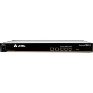 Vertiv 48PORT ACS 8000 CONSOLE SVR W/ SINGLE AC PWR SUPPLY TAA COMPLIANT ACS8048SAC-400