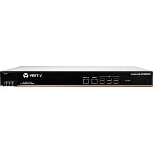 Vertiv 8PORT ACS 8000 CONSOLE SVR W/ SINGLE DC PWR SUPPLY TAA COMPLIANT ACS8008SDC-400