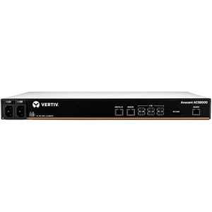 Vertiv 8PORT ACS 8000 CONSOLE SVR W/ DUAL AC PWR SUP BUILTIN MODEM TAA ACS8008MDAC-400