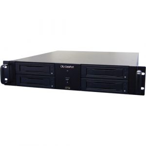 CRU RAX RAX425DC-SJ Drive Enclosure - eSATA Host Interface - 2U Rack-mountable - Black - 4 x HDD Supported - 4 x Total Bay - 4 x 3.5" - 41210-0499-0000