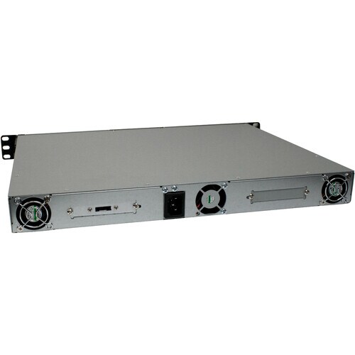 CRU RAX RAX215DC-3QJ Drive Enclosure - FireWire/i.LINK 800, USB 3.0, eSATA Host Interface - 1U Rack-mountable - Black - 1 x Total Bay - 1 x 3.5" Bay - 40610-3199-0001 - Image 2