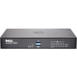SonicWall TZ500 Network Security/Firewall Appliance - 8 Port - 10/100/1000Base-T - Gigabit Ethernet - Wireless LAN IEEE 802.11ac - AES (128-bit), AES (256-bit), DES, MD5, AES (192-bit), SHA-1, - 01-SSC-1363