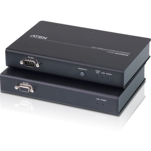 ATEN USB DVI HDBaseT 2.0 KVM Extender (1920 x 1200@100 m)-TAA Compliant - 1 Computer(s) - 1 Remote User(s) - 492.13 ft Range - WUXGA - 1920 x - CE620 - Image 3