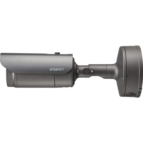 Wisenet XNO-6080R 2 Megapixel Outdoor Full HD Network Camera - Monochrome, Color - Bullet - Dark Gray - 164.04 ft Infrared Night Vision - MPEG-4 AVC, MJPEG, H.264, - XNO-6080R - Image 5